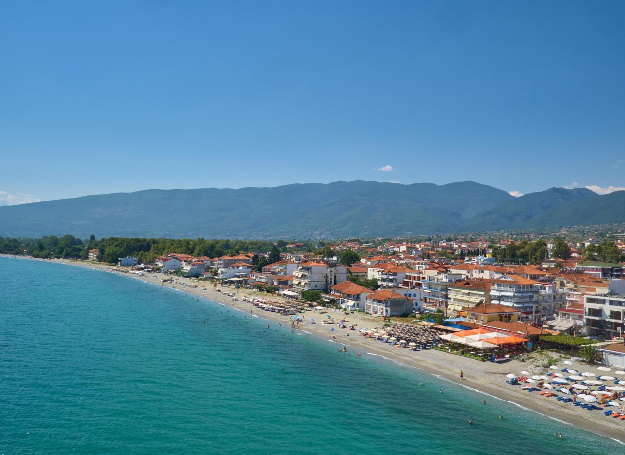 Dafni Plus Hotel Leptokaryá Exterior foto