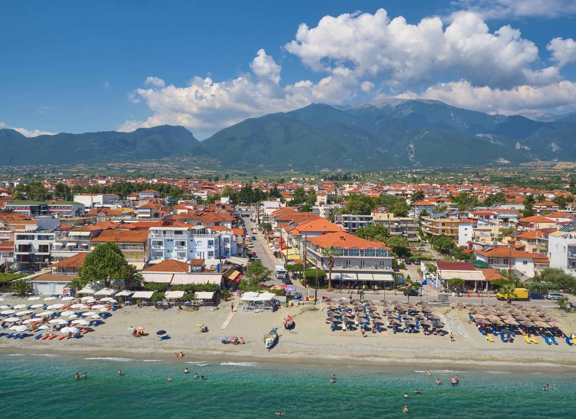 Dafni Plus Hotel Leptokaryá Exterior foto