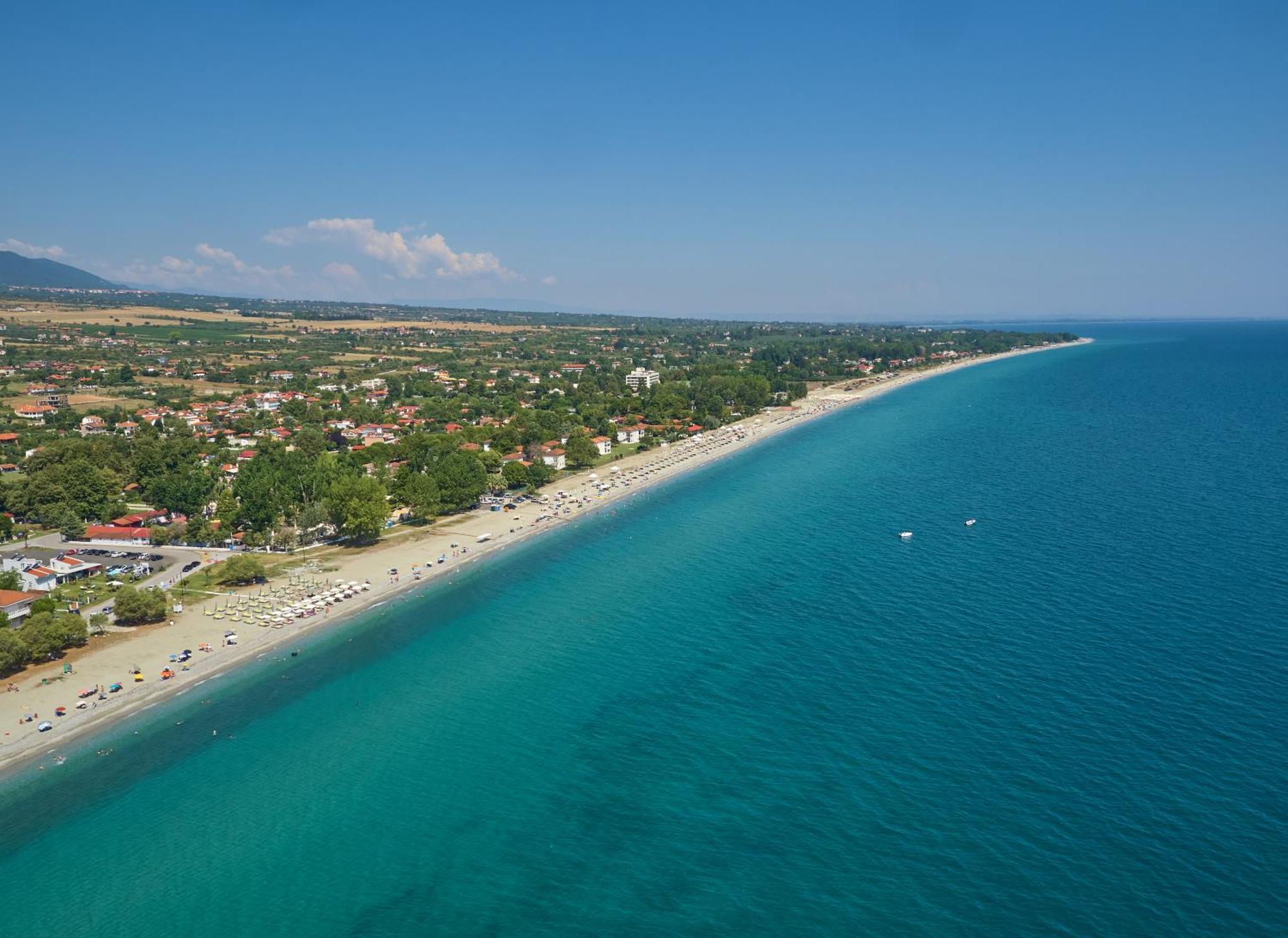 Dafni Plus Hotel Leptokaryá Exterior foto